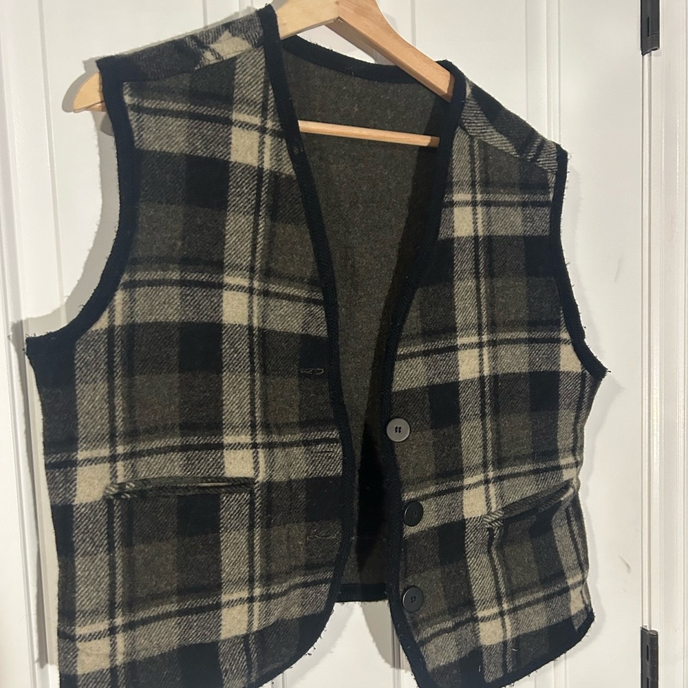 Reversible Wool Vest